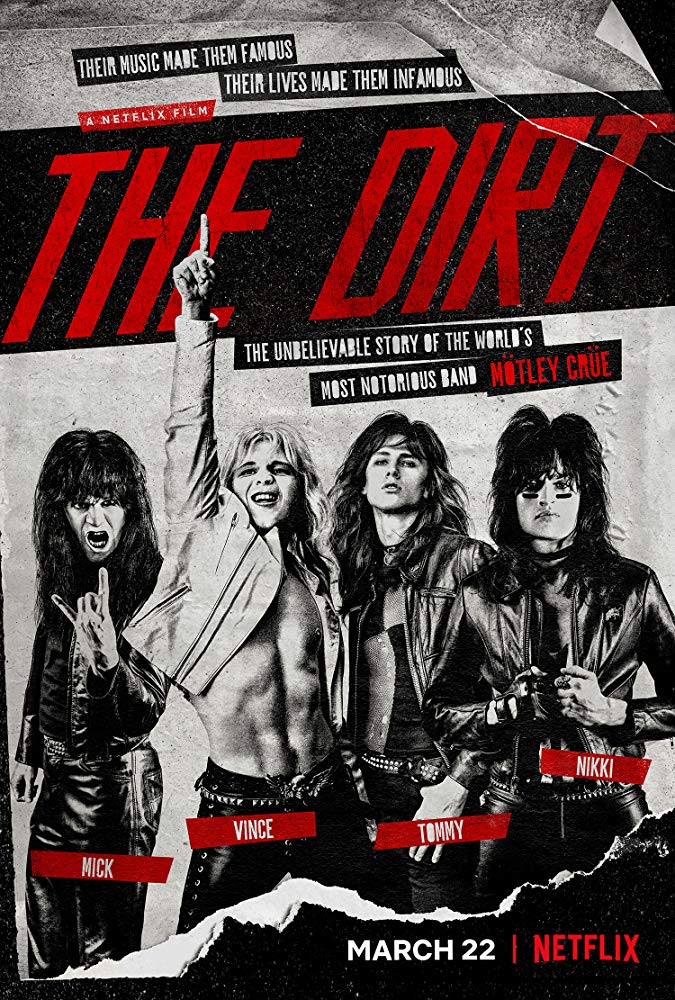Netflix lanza el primer trailer de «The Dirt», película biográfica de Mötley Crue !